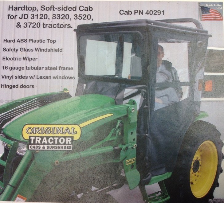 2023 Original Tractor Cab 40291 Cab for  JD 3320, 3520, 3720 tractors