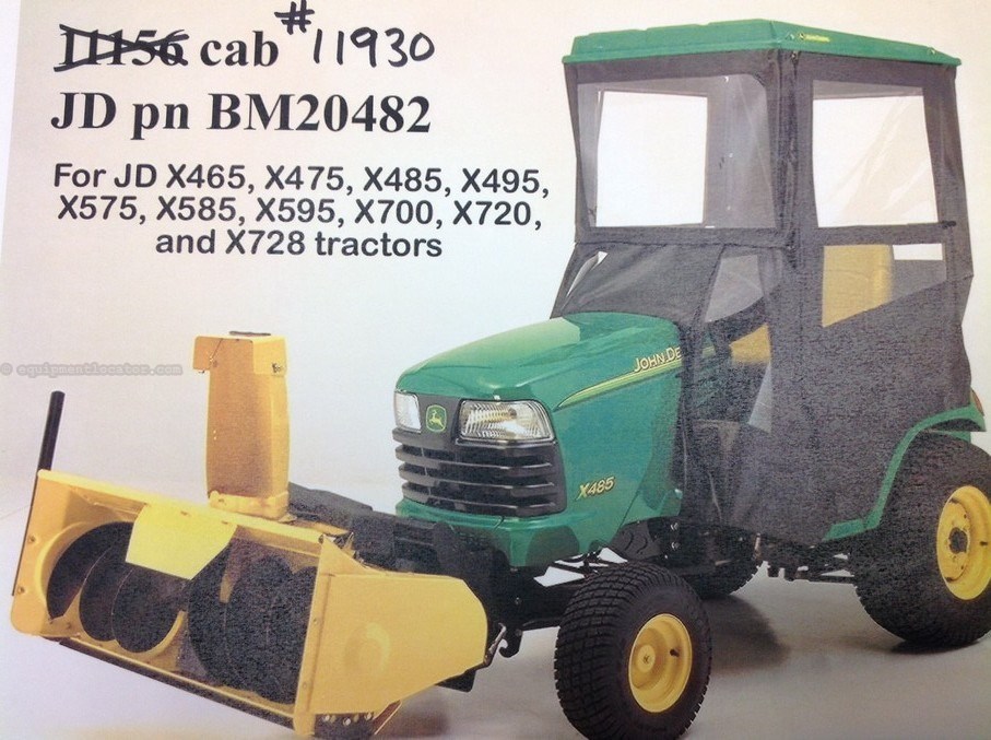 2023 Original Tractor Cab OTC 11930 cab for JD X720, X728, X748 L&G tractors