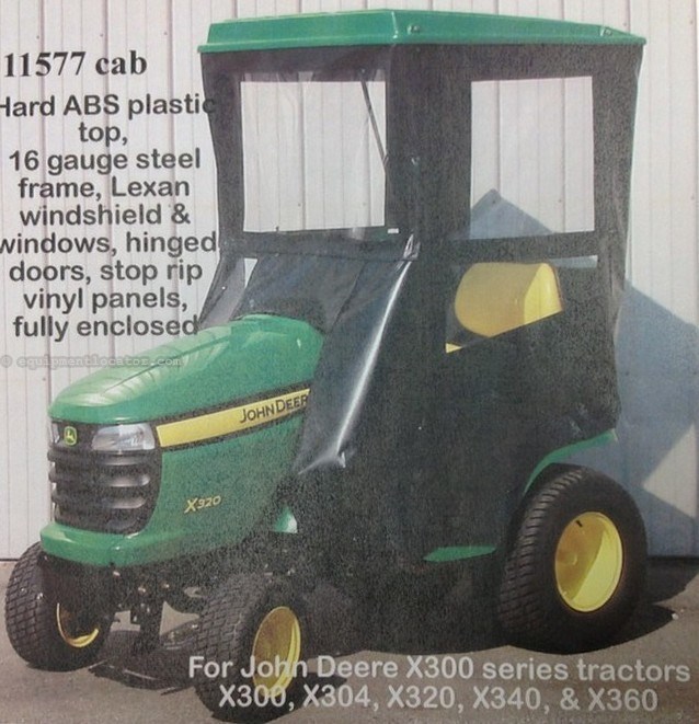 2023 Original Tractor Cab OTC 11577 cab for JD X300, X320, X360 lawn tractor
