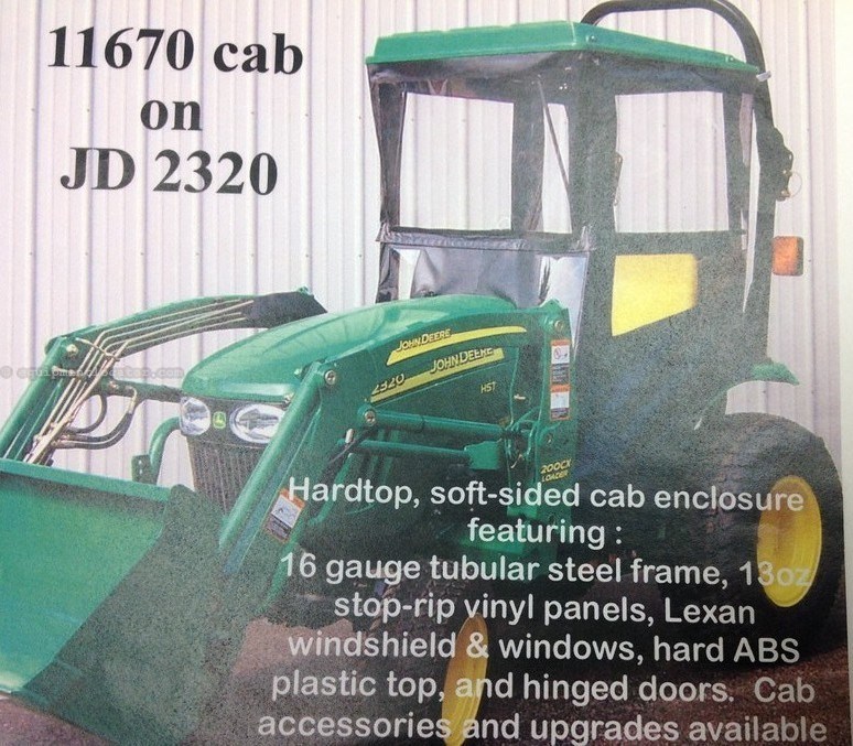 2023 Original Tractor Cab OTC 11670 Cab for JD 2320 and older 2025R's