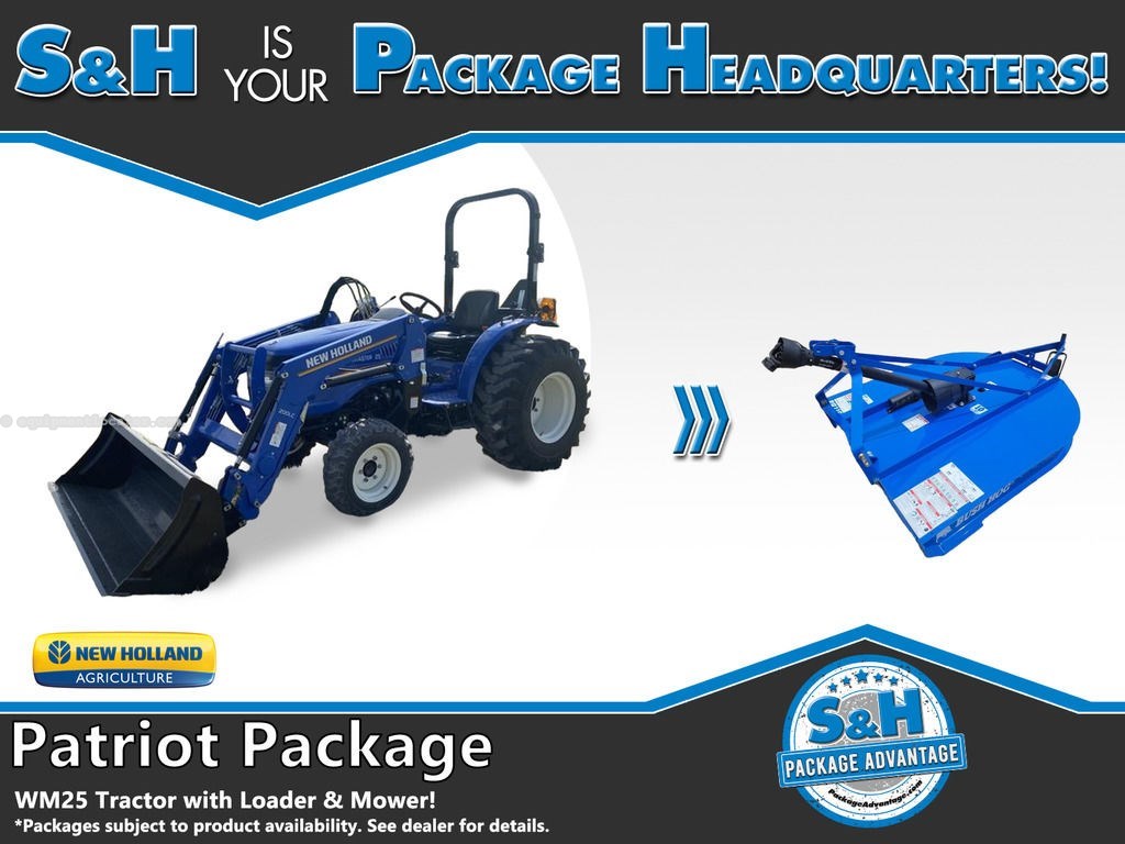 New Holland S&H Patriot Package Workmaster 25 25 HP