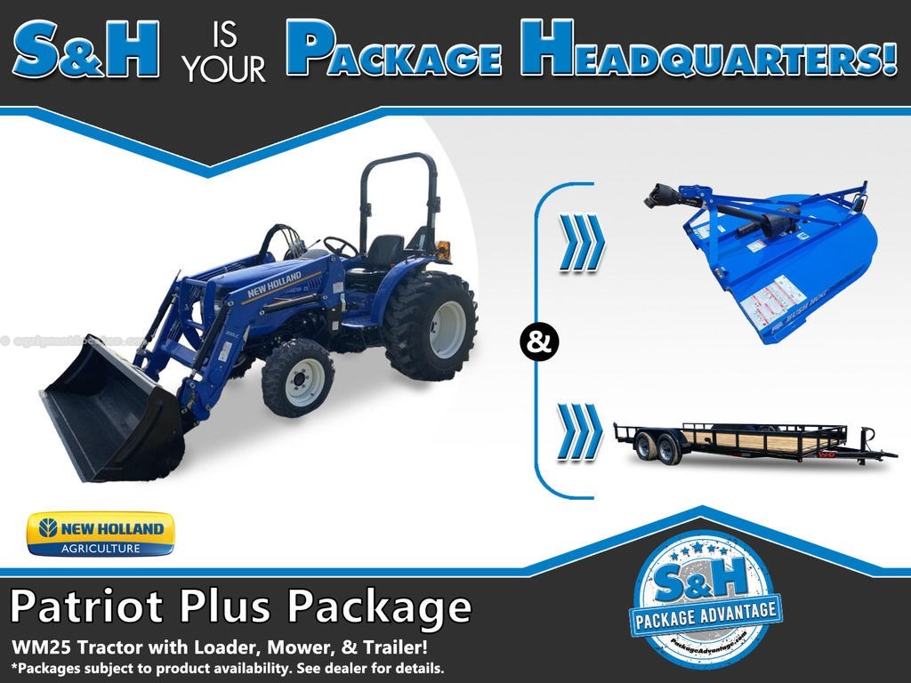 New Holland S&H Patriot Plus Package Workmaster 25 25 HP