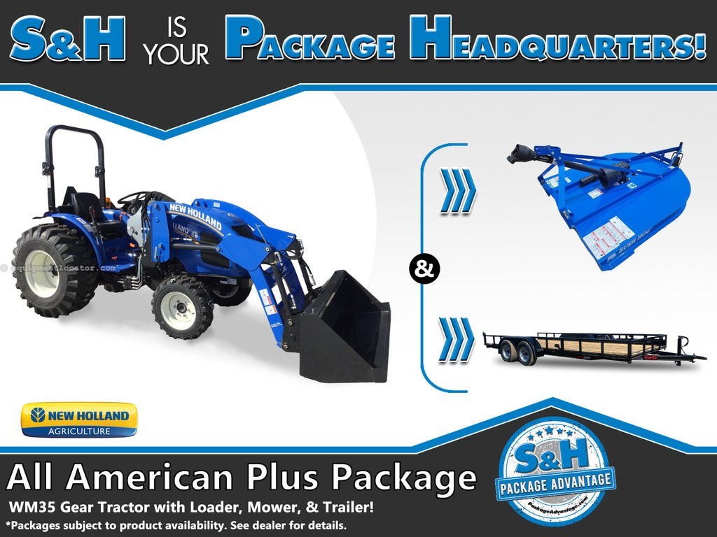 New Holland S&H All American Plus Package Workmaster 35 35 HP