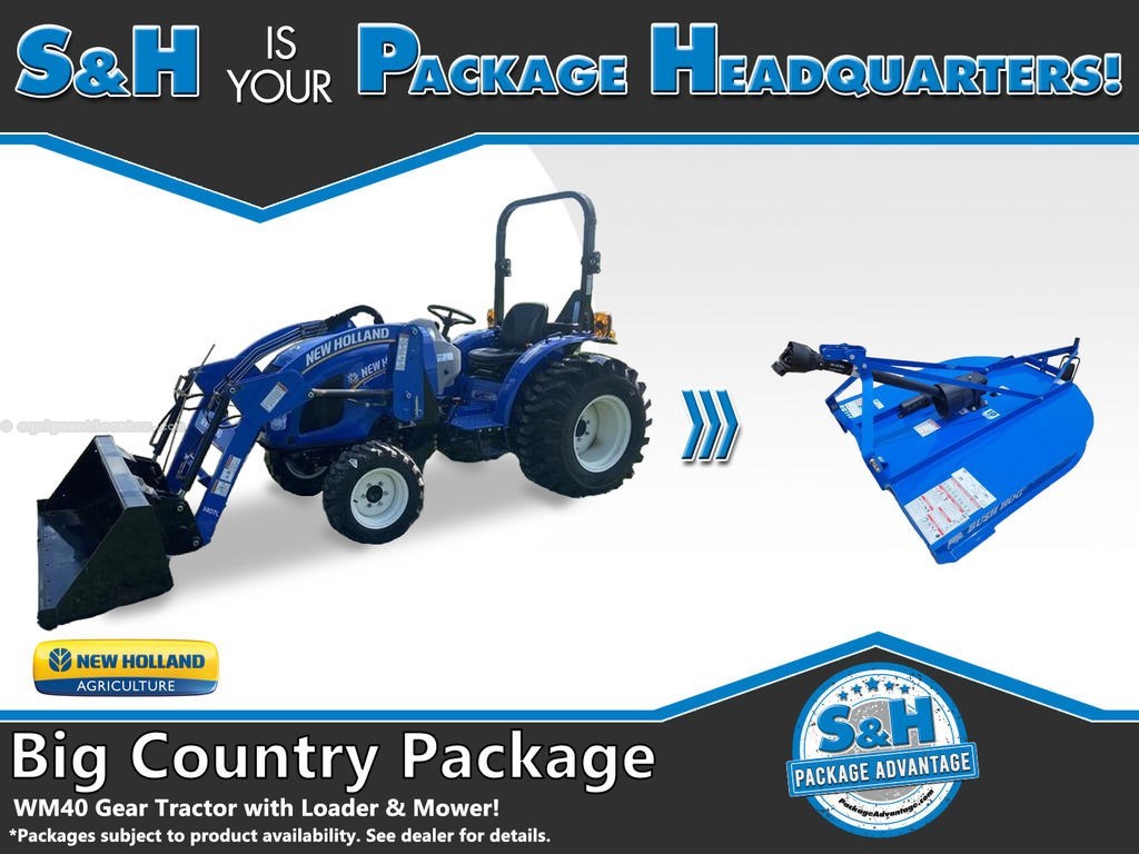 New Holland S&H Big Country Package Workmaster 40 40 HP