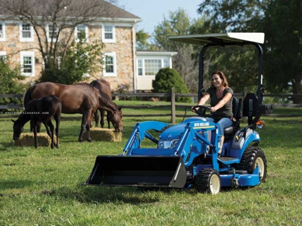 2022 New Holland Workmaster™ 25S Sub-Compact Open-Air + 100LC Loade