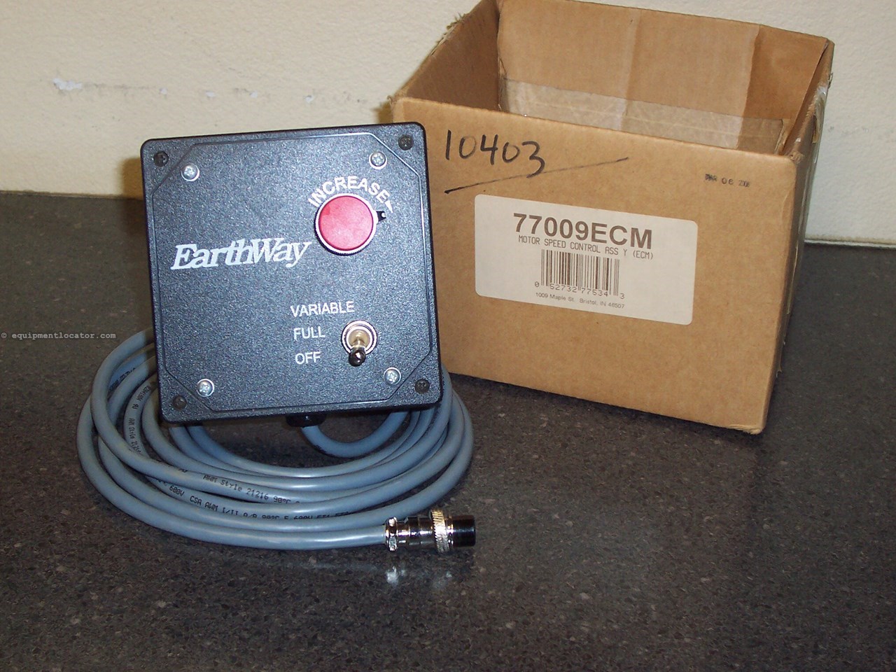 Earthway 77009 speed control