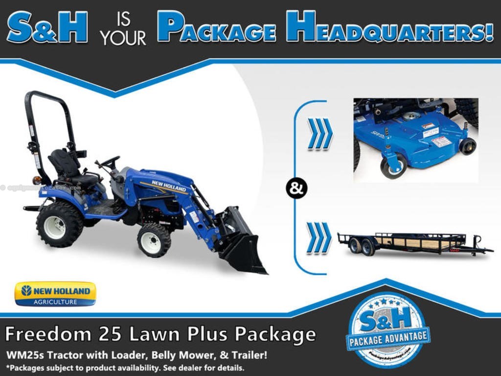 New Holland S&H Freedom 25 Lawn Plus Package Workmaster 25s 25