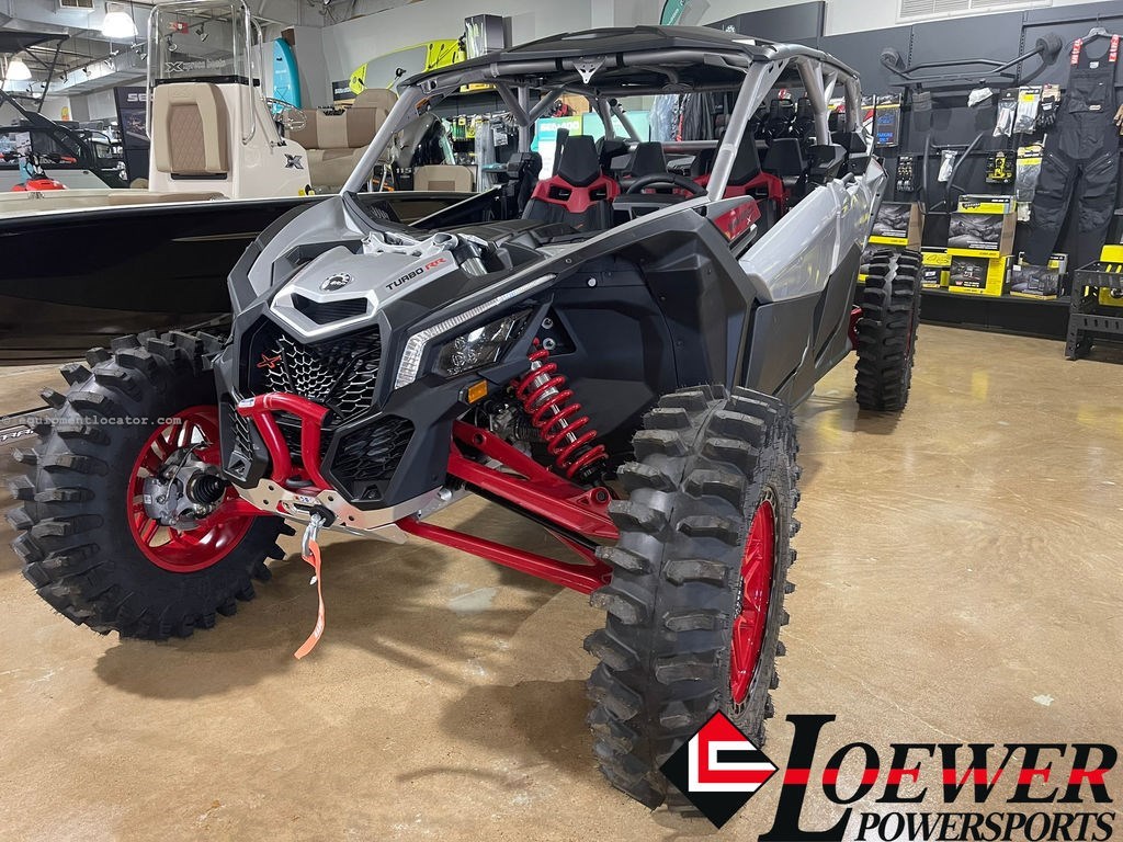 2024 Can-Am Maverick X3 MAX RS Turbo Fiery Red & Hyper Silver