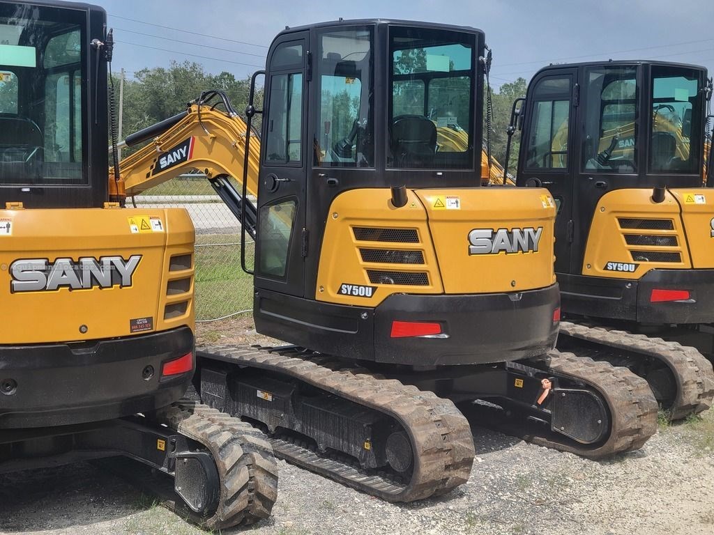 2023 Sany Mini Excavators SY50U 11,684 LB