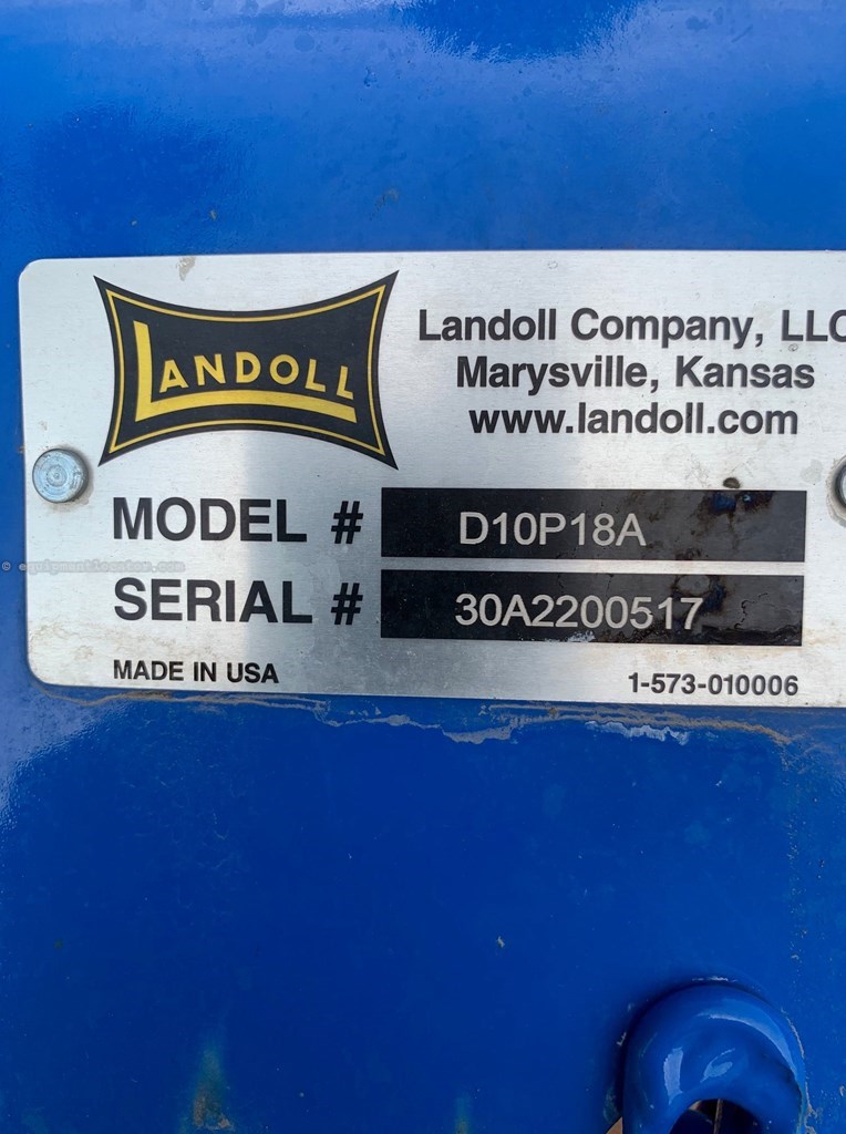 2022 Landoll D10P18A Image 1